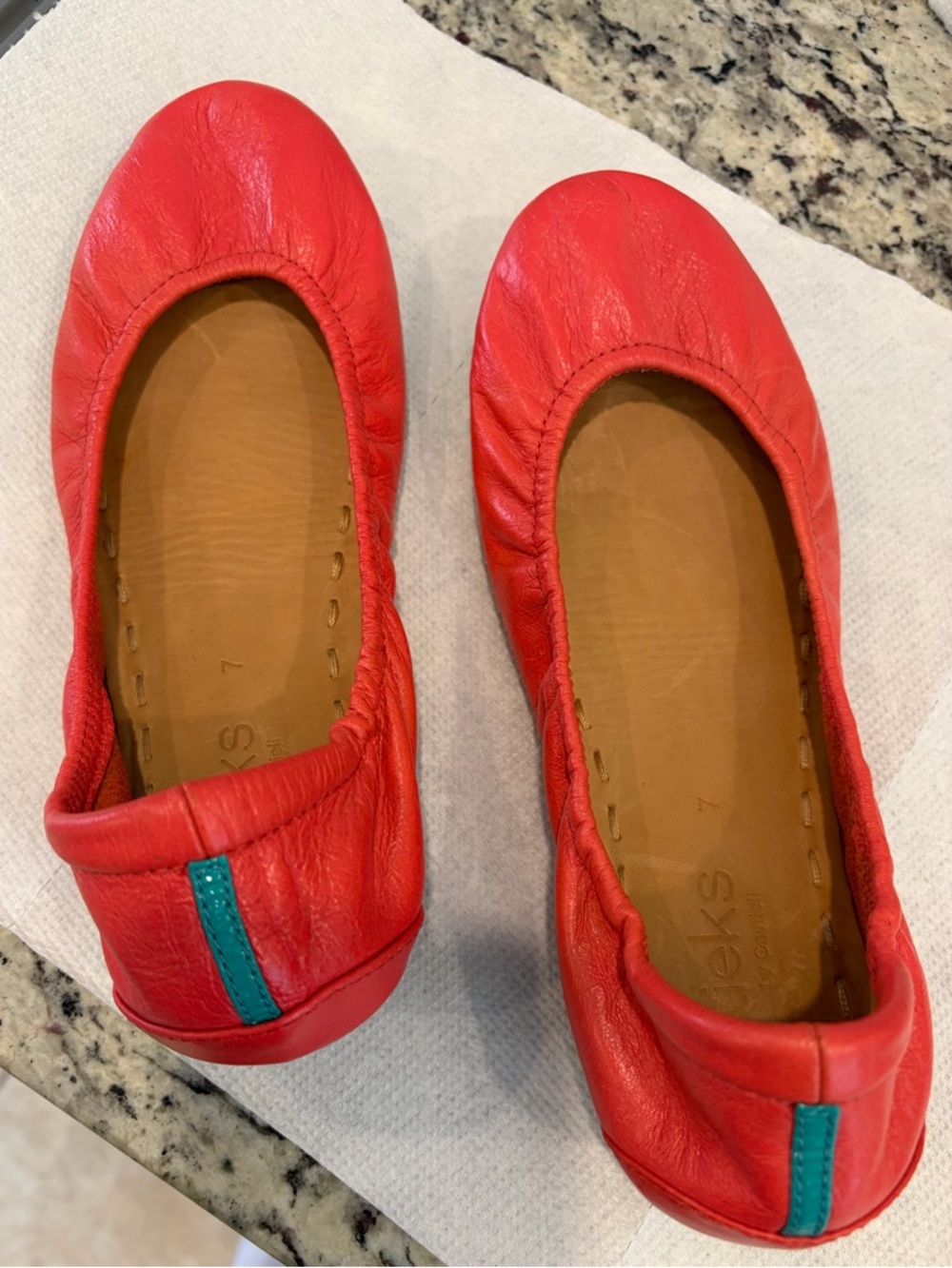 Tieks “Poppy” Ballet Flats – Rare & No Longer Available - Picture 5 of 6